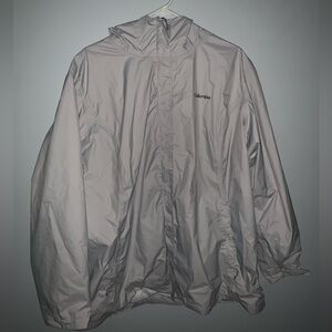 Columbia WindBreaker Silver Size 3X